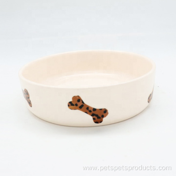 Custom Ceramic Animal Dog Food Bowl for Dogs